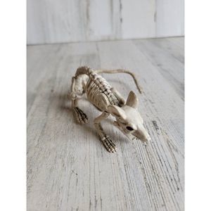 Halloween skeleton rat Seasons prop sit scary home decor Mouse